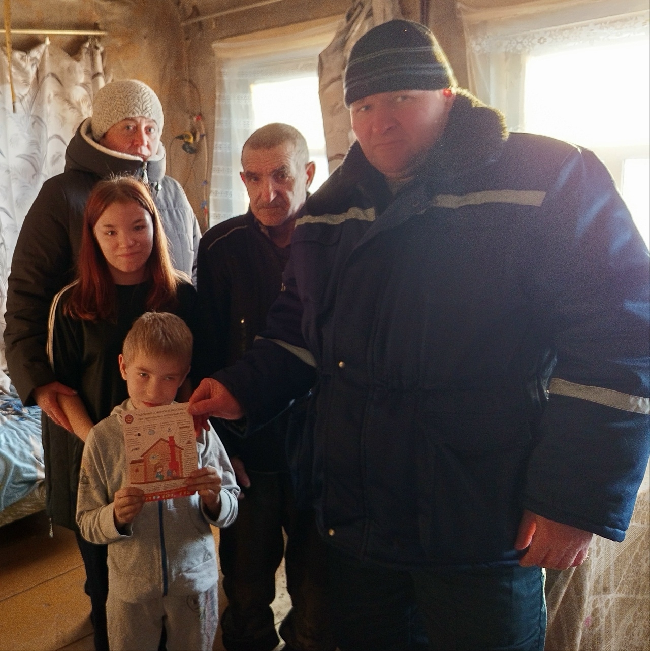 Заботимся о детях вместе: профилактика пожарной безопасности.