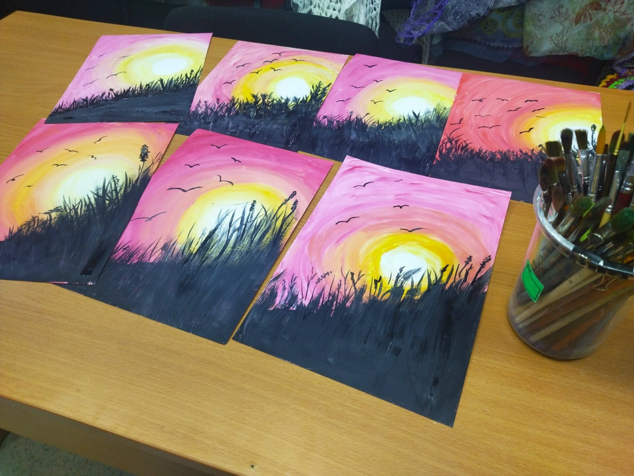 Практика «Цвет осени»: Творческое начало нового сезона.