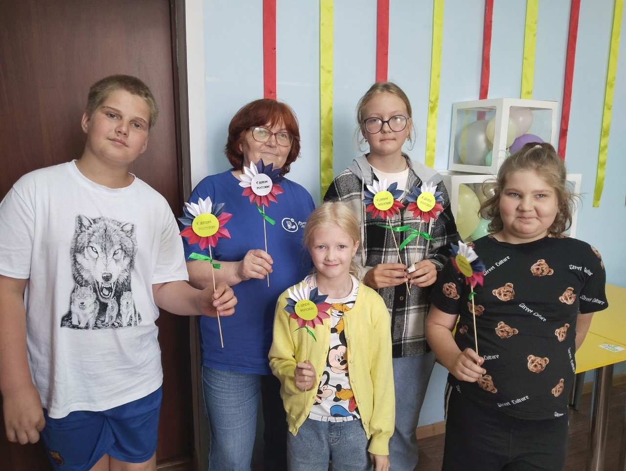 На "площадке" был насыщенный день, посвятили его грядущему празднику, Дню России