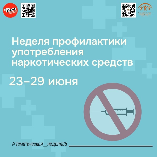  Неделя профилактики употребления наркотиков: важность осознания проблемы