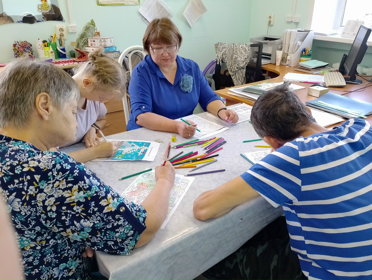 Сегодня в нашей реабилитационной группе состоялось увлекательное мероприятие — математическая игра!