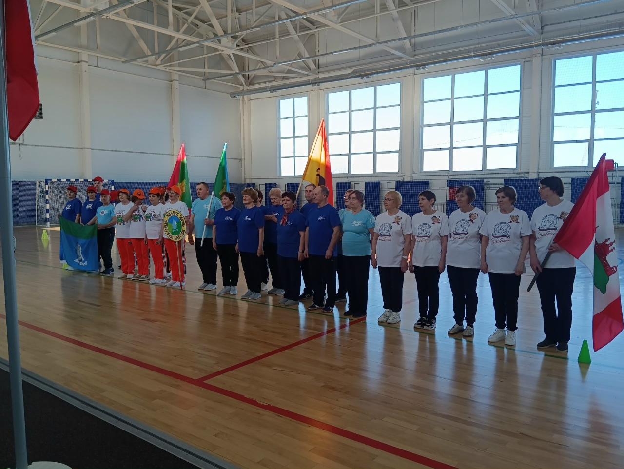 Межмуниципальная спартакиада «серебряных» волонтеров