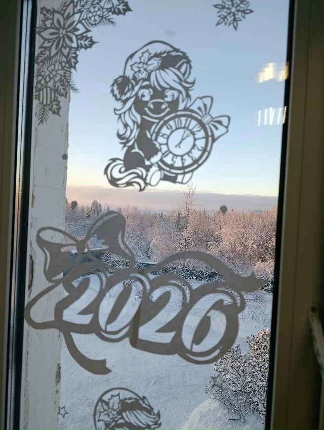 Новогоднее волшебство в окнах!