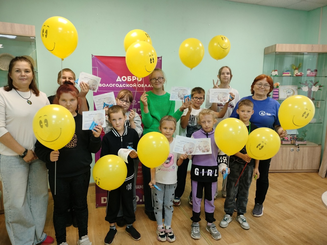 В отделении по работе с семьей и детьми Комплексного центра завершился проект "Площадка детства-2025"