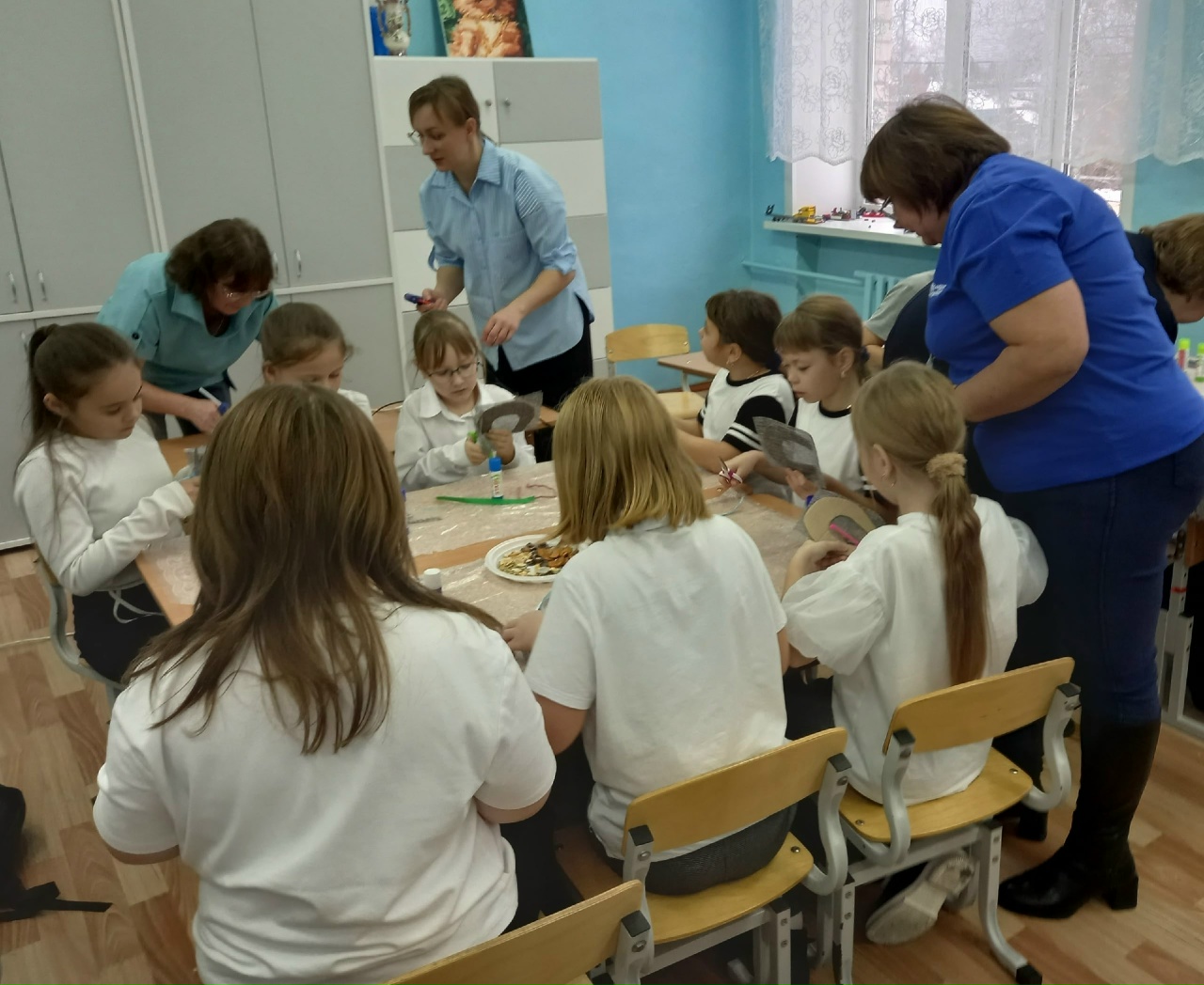 Серебряные наставники посетили МБОУ «Миньковская СШ им. П.И.Беляева»