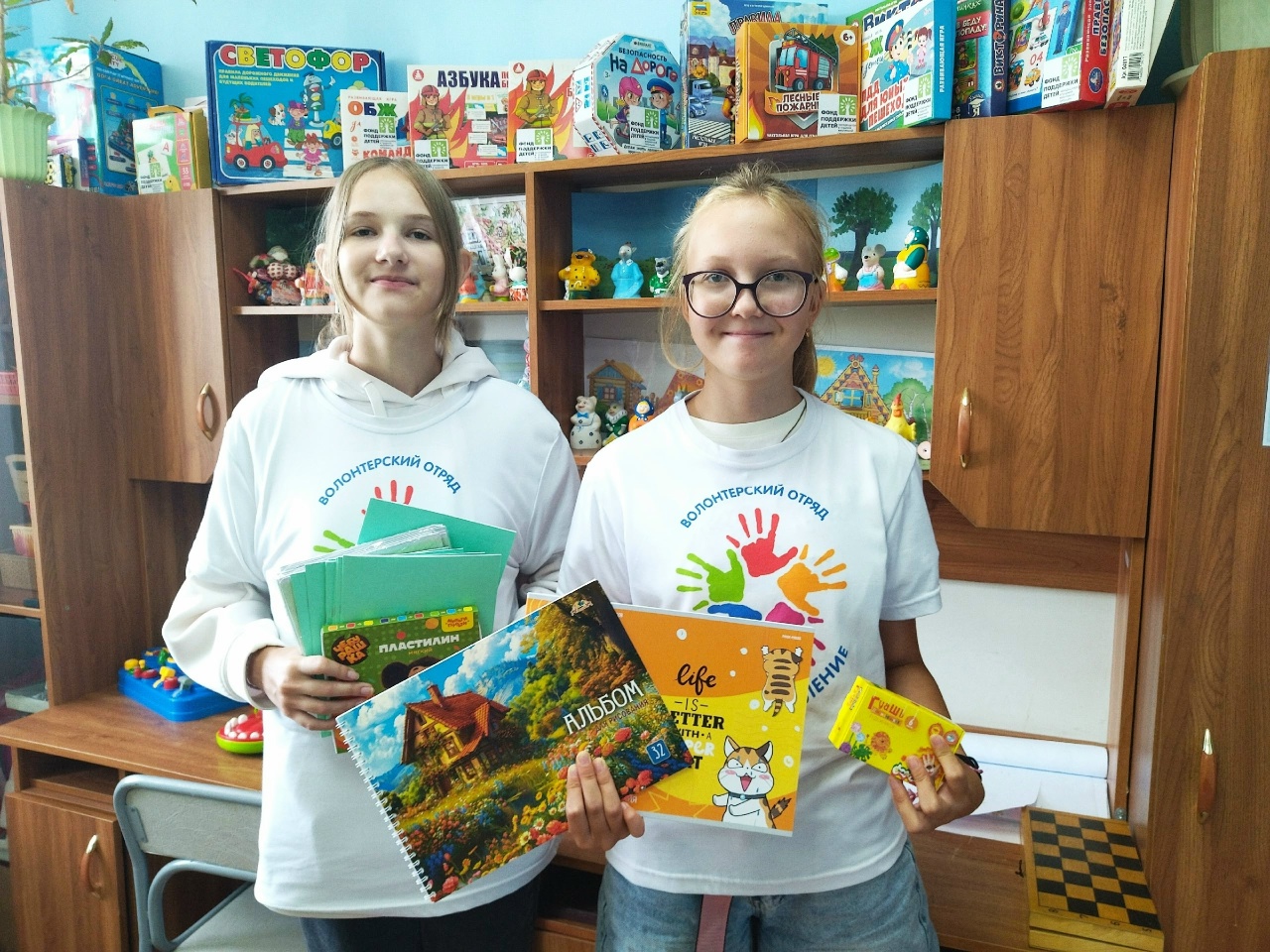 Спасибо всем волонтерам!